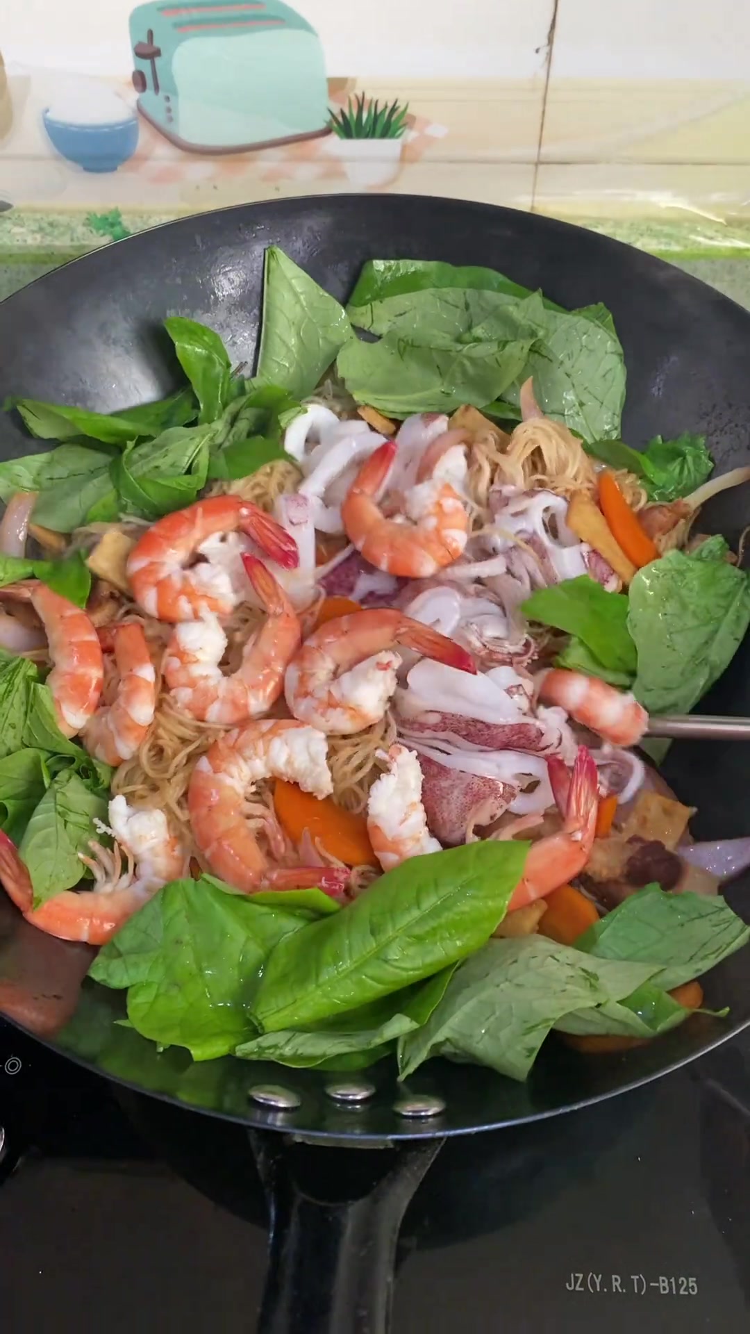 闽南特色豆叶炒米粉做法,满满古早味