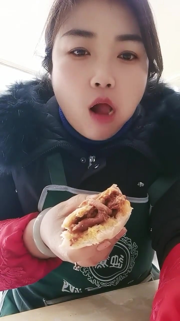 馒头夹肉超级好吃