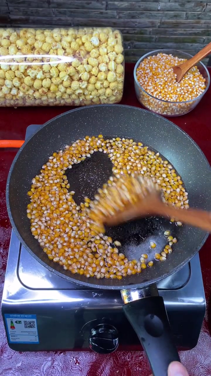 酥脆可口又卫生的爆米花