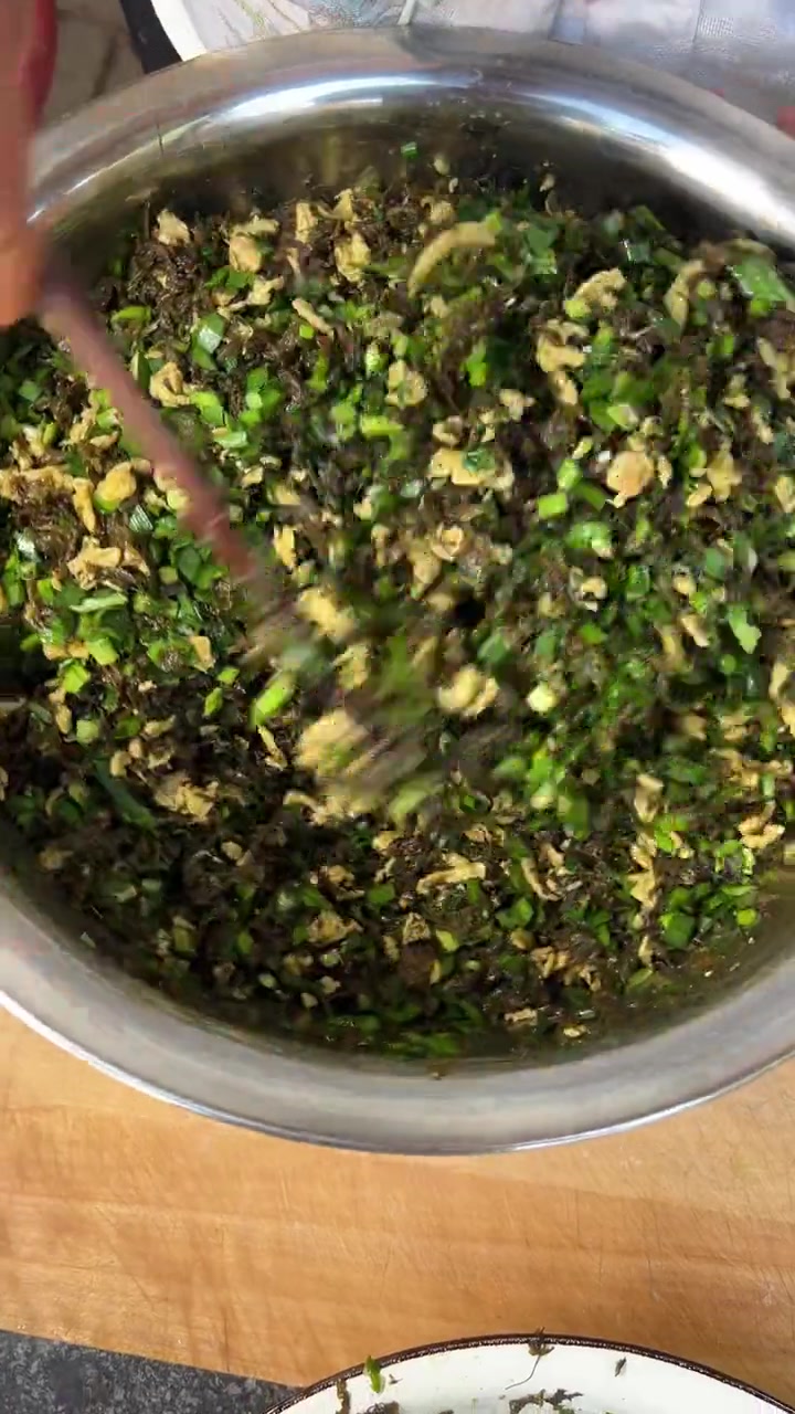 地皮菜全身是宝，比海带更鲜，比木耳更嫩，蒸包子特香……