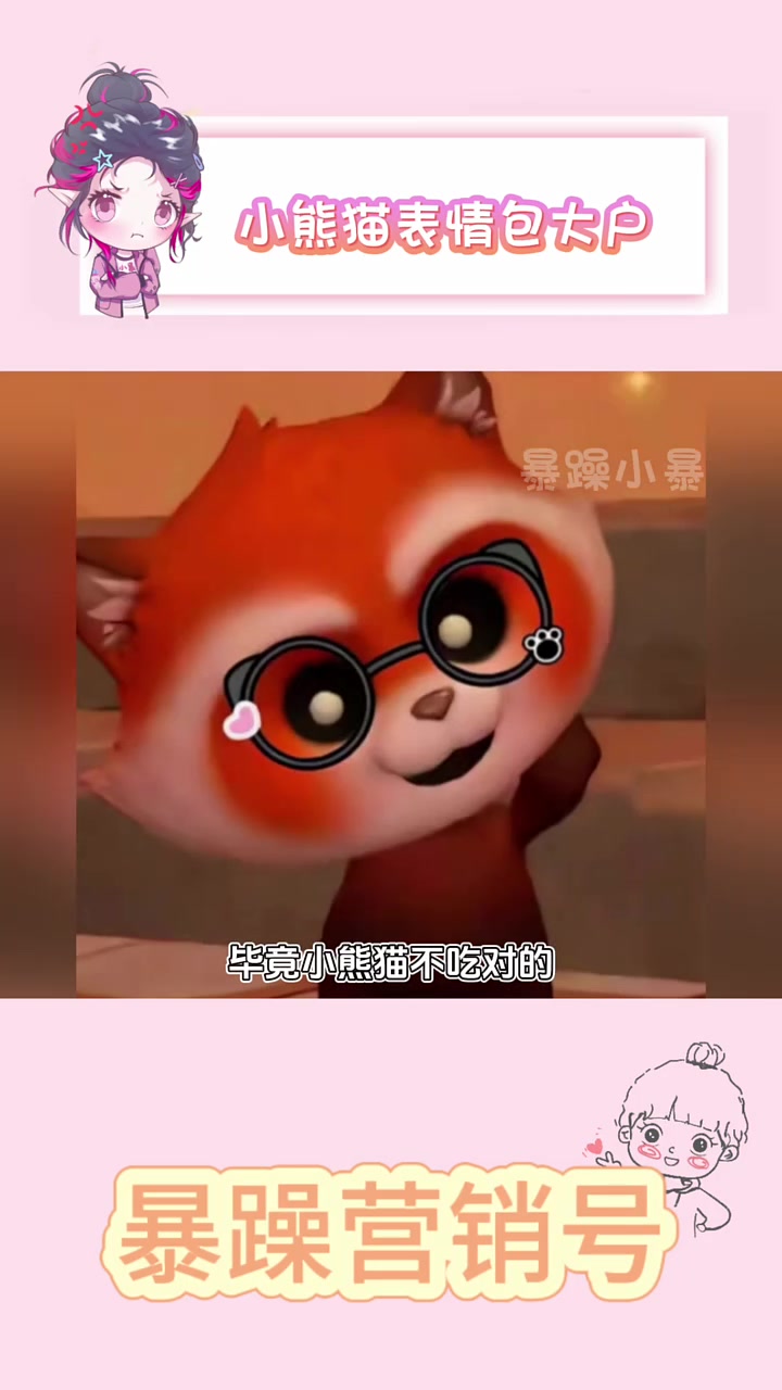 小熊猫表情包大户