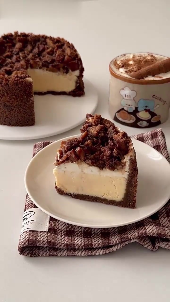 糖肉桂苹果纽约芝士蛋糕好吃