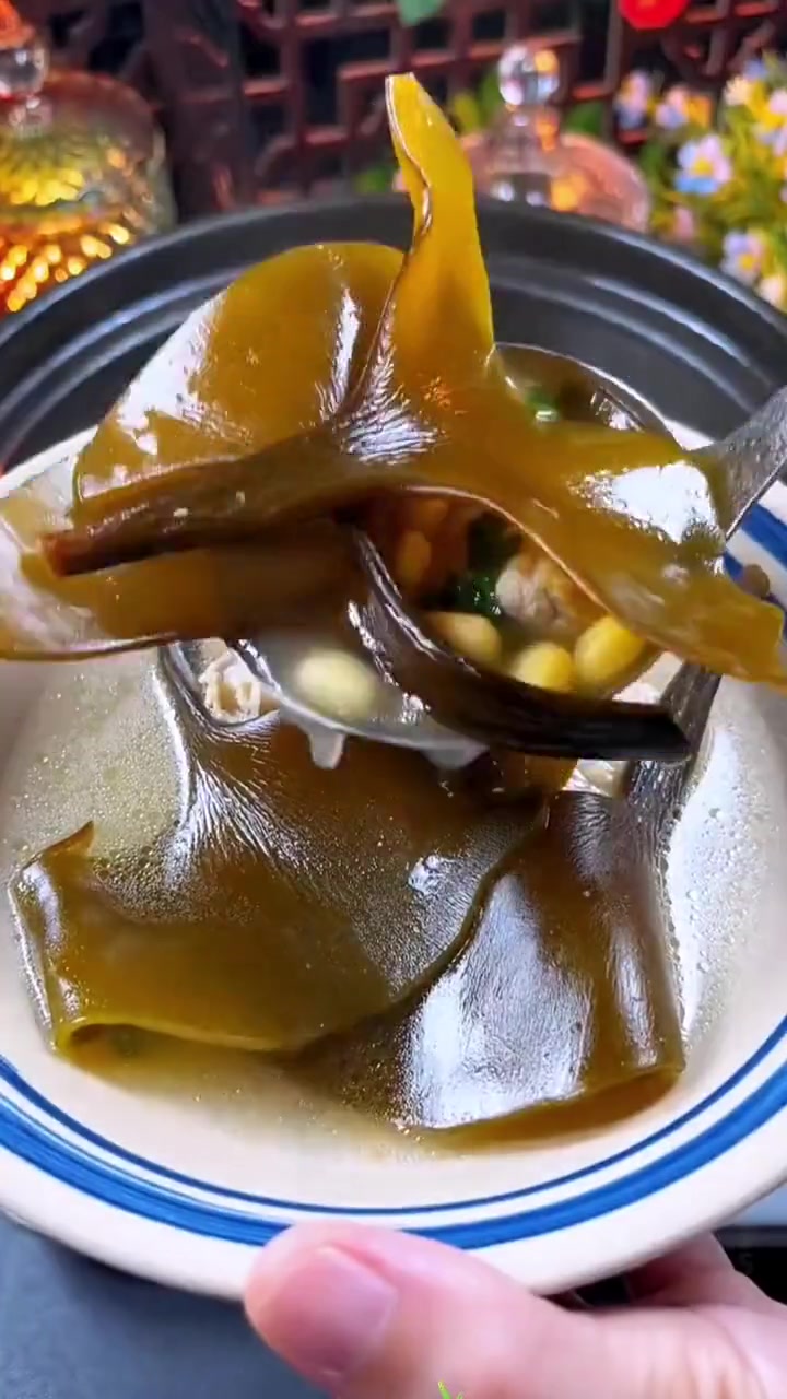 春天宜吃海带头，泡发炖汤清甜鲜美又营养！
