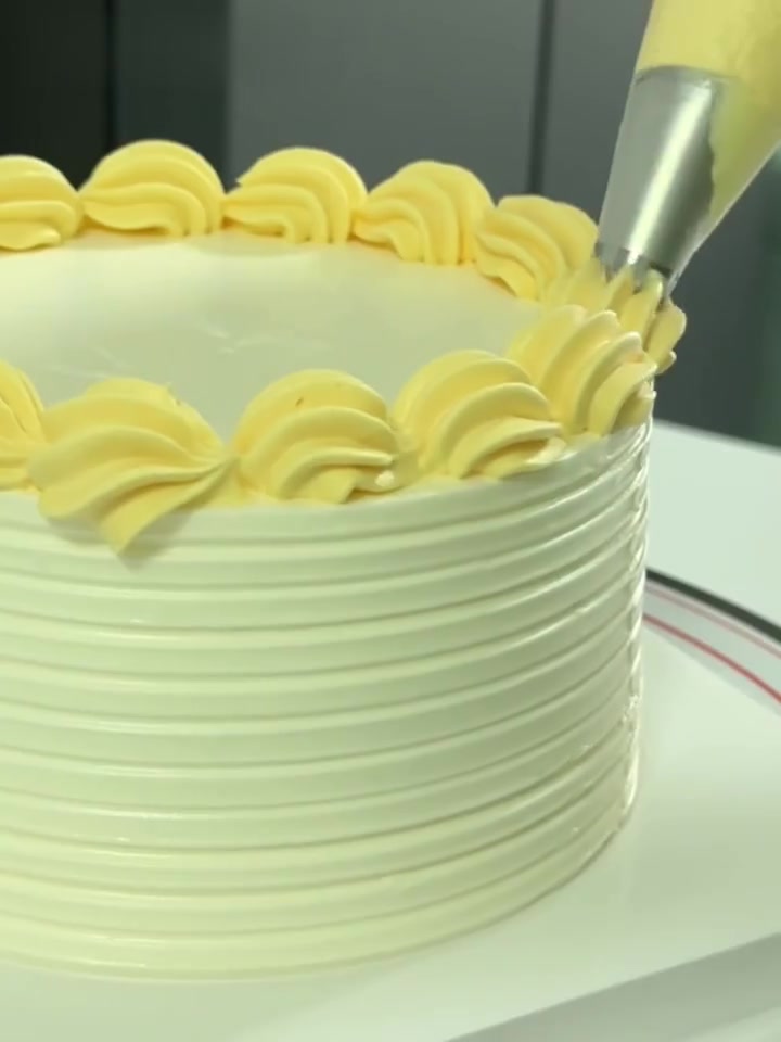 沉浸式制作可爱ins风小蛋糕