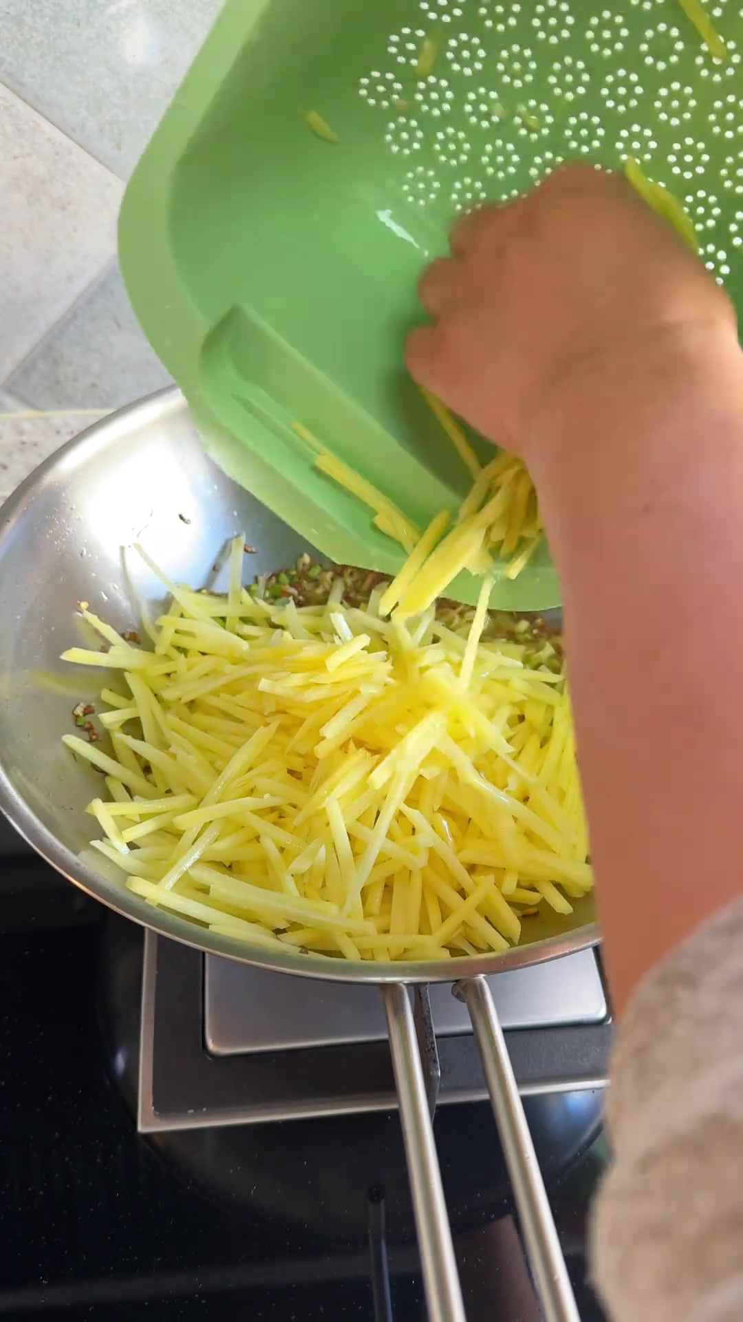 炒莜面，香气扑鼻！