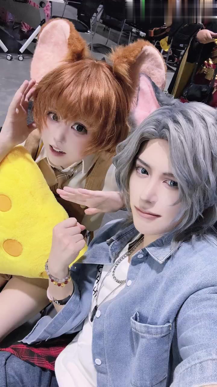 在漫展你还可以看到猫和老鼠拟人cos！