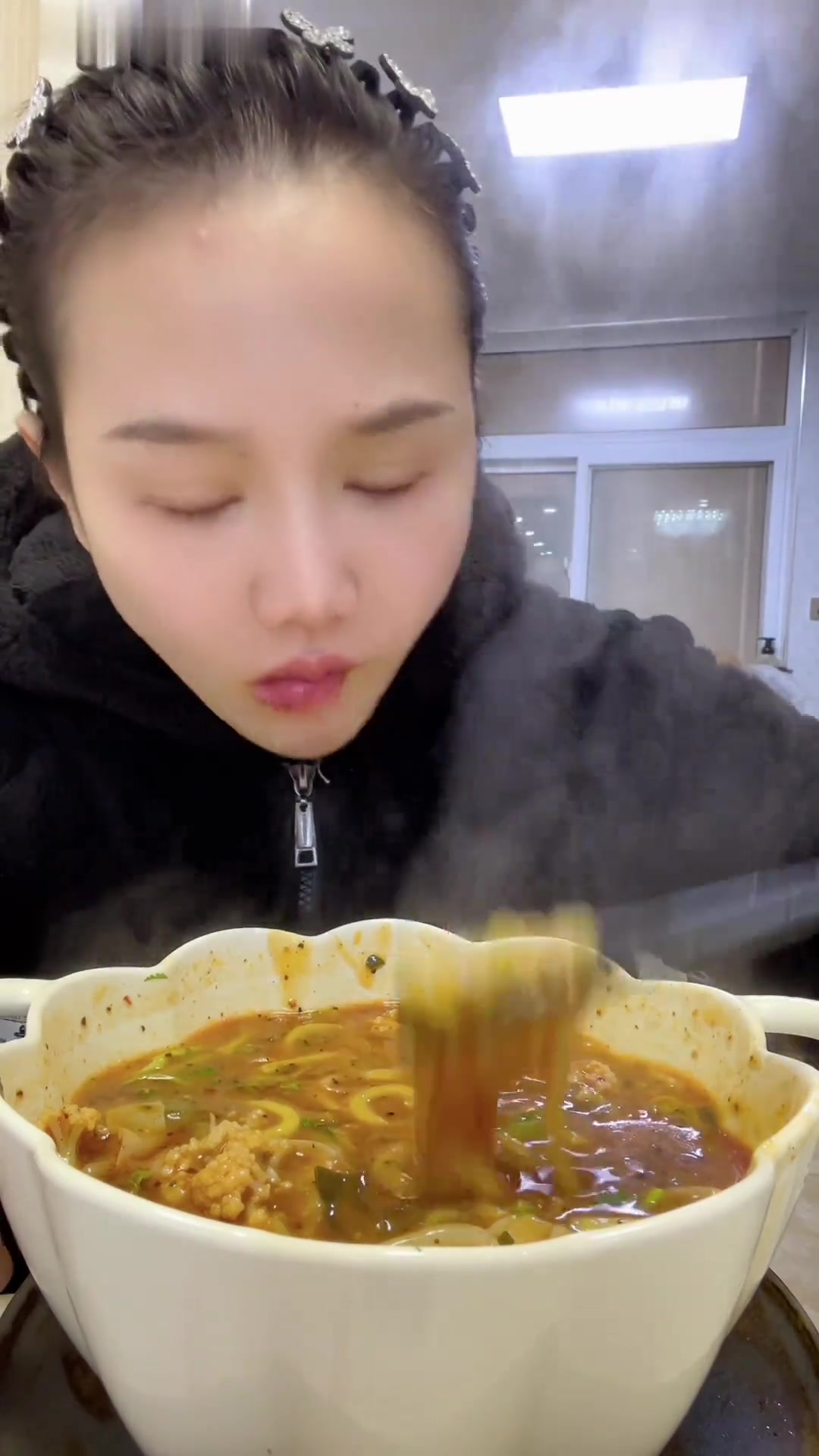 东北老式大碗麻辣烫,黏黏糊糊超美味