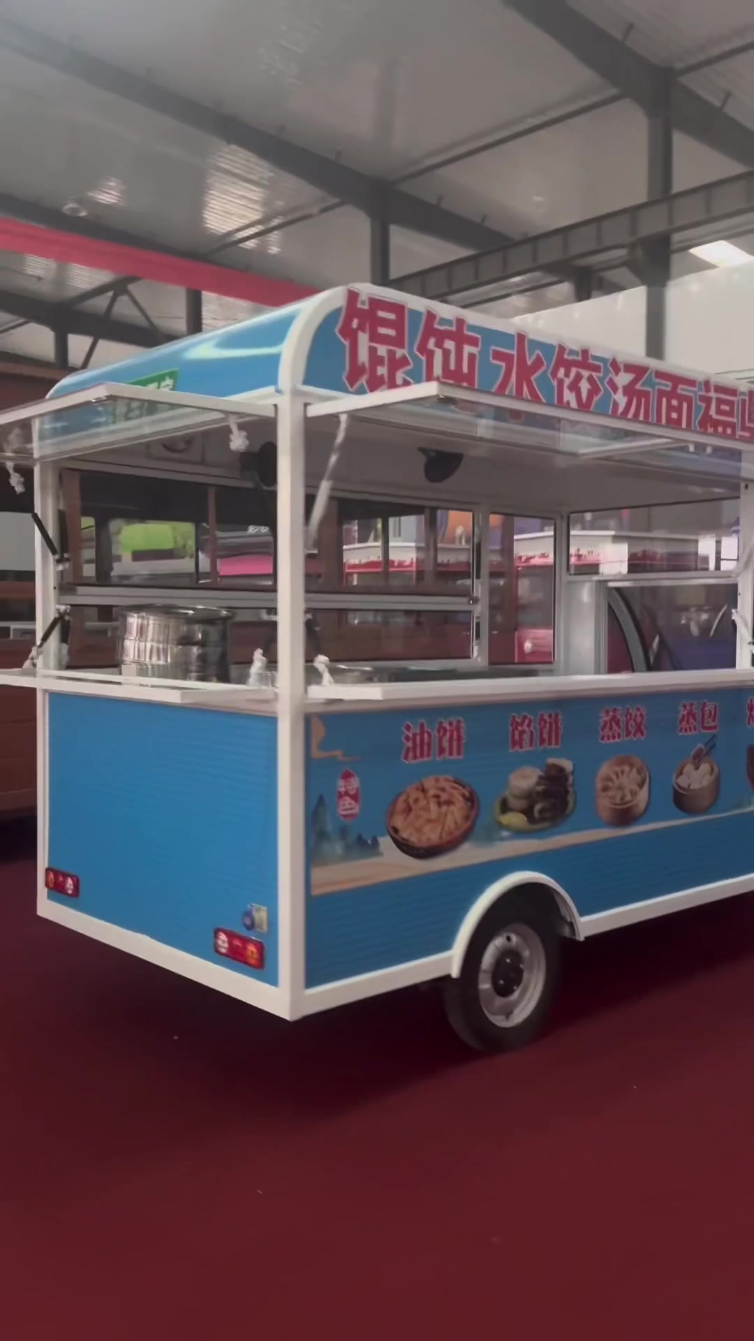 电动款三轮餐车 可以经营各种小吃