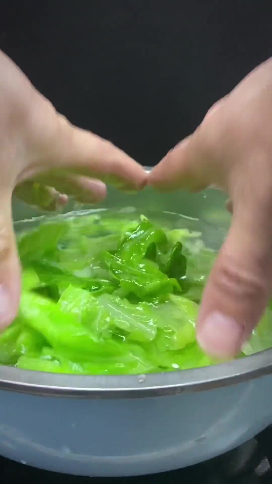 圆白菜拌粉丝,你那么叫什么菜,酸辣爽口越吃越想吃