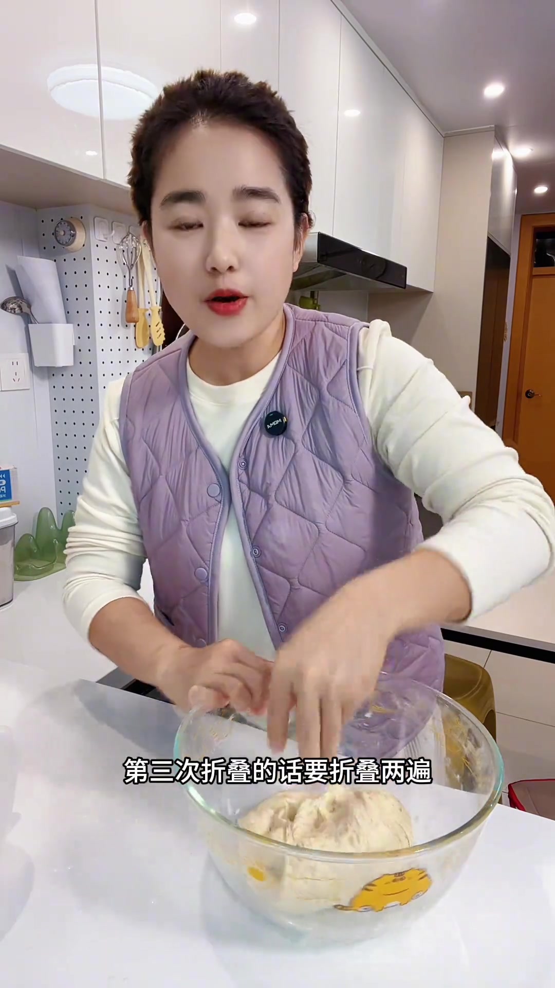 空气炸锅美食,免手揉无油糖,老少皆宜