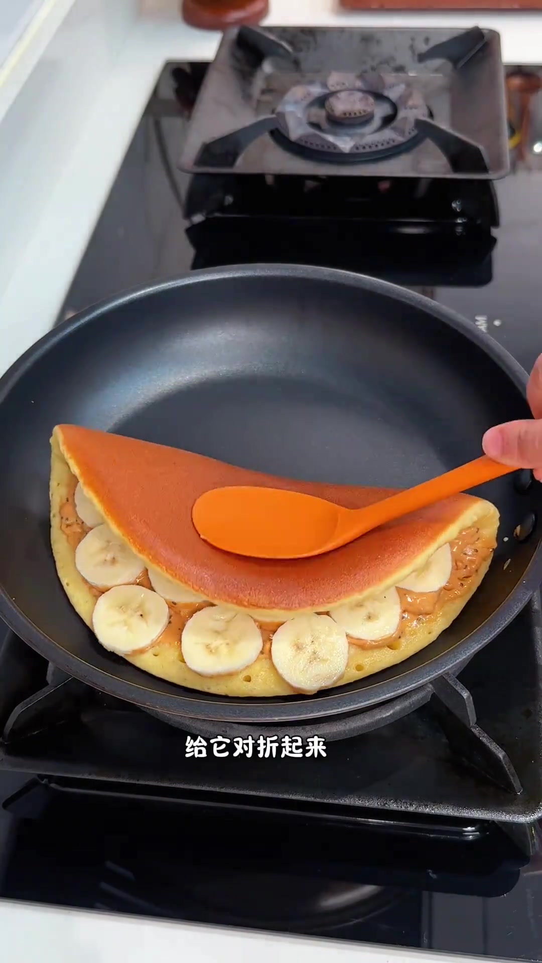 简单好吃的香蕉厚松饼,似小蛋糕般松软