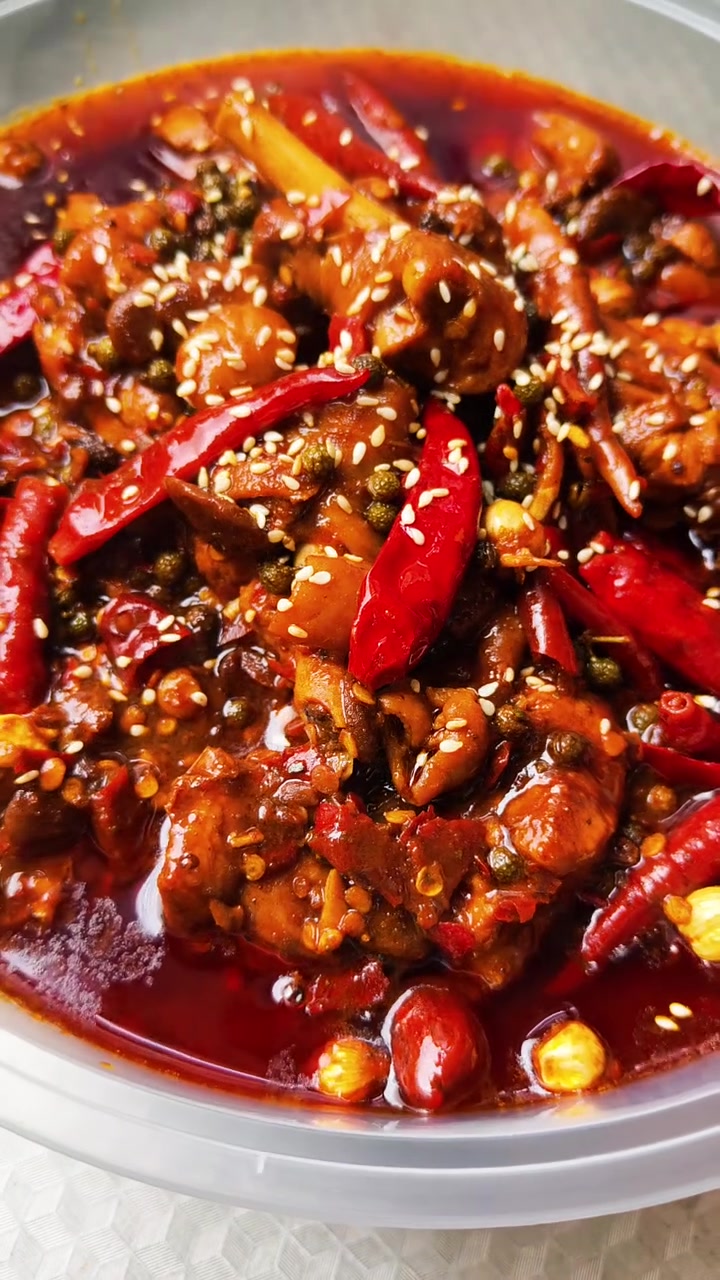麻辣汤锅火锅鸡制作方法