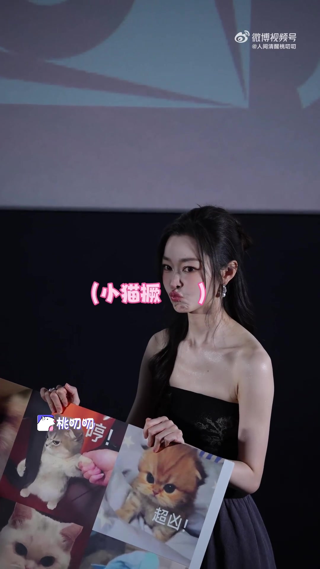 是谁被宋轶的表情包戳中萌点了!模仿小猫发凶的样子又甜又娇,表情包已经速速保存,以后聊天就靠