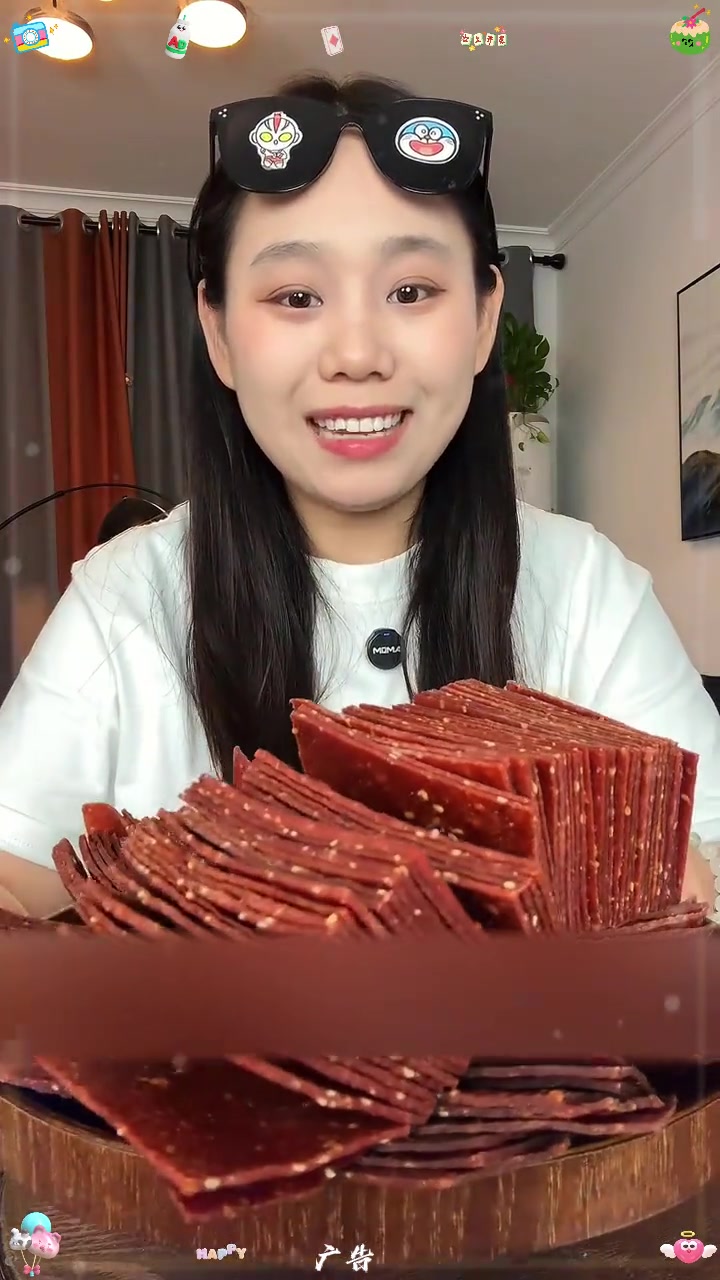 4唐家三少500g靖江手撕肉脯蜜汁肉铺网红零食