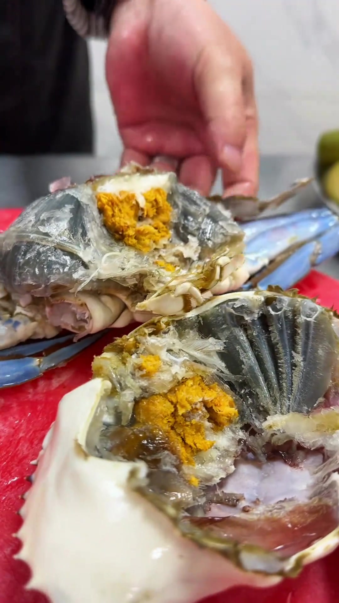 新西兰深海新蟹超肥性价比高做法好吃