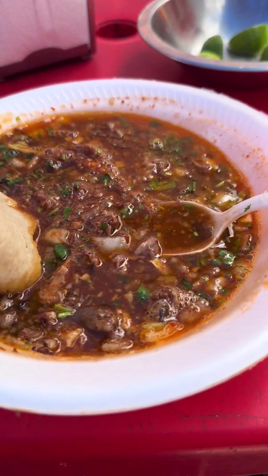 墨西哥牛肉汤泡饼浪费泡面香中国人也爱