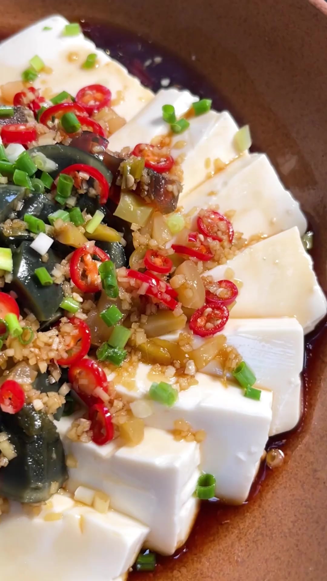 夏日必备凉菜皮蛋豆腐,QQ弹弹超开胃!
