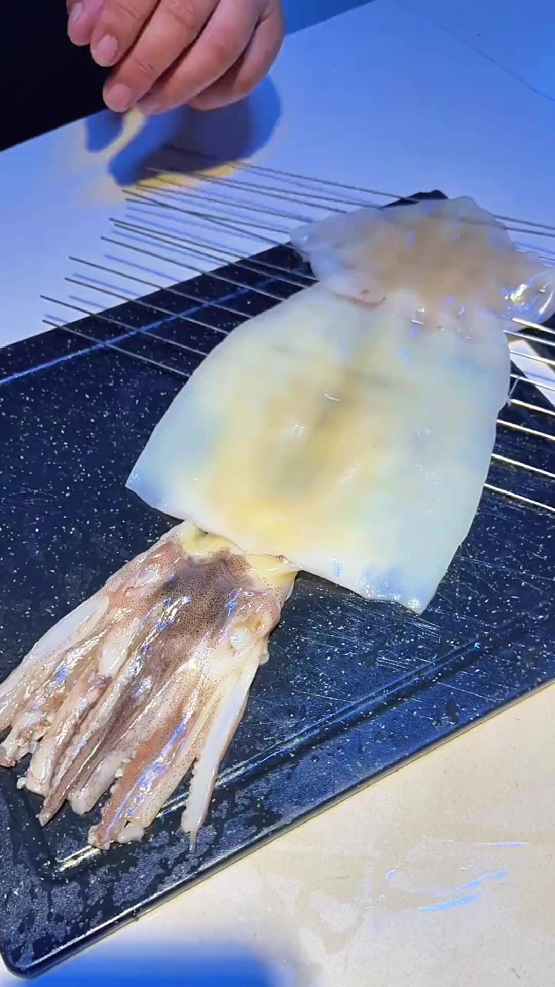 十年前都这样烤，古法烤大鱿鱼