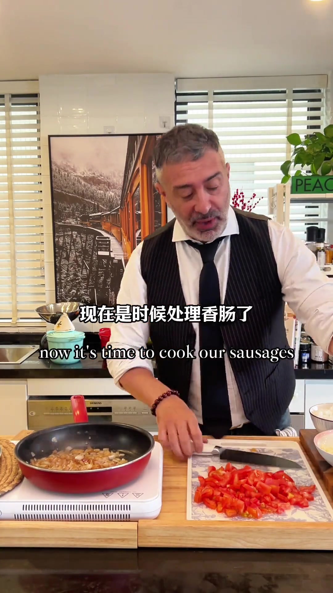 超长拉丝治愈系芝士焗饭,食材简单做法不难