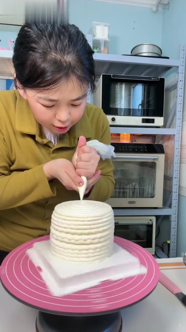 网红款蛋糕完整制作过程