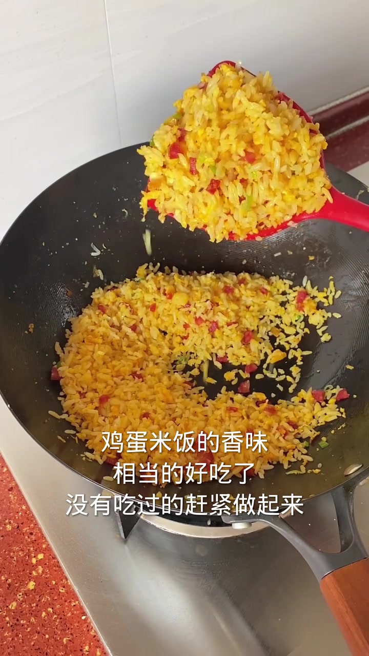 鸡蛋炒米饭的正确做法
