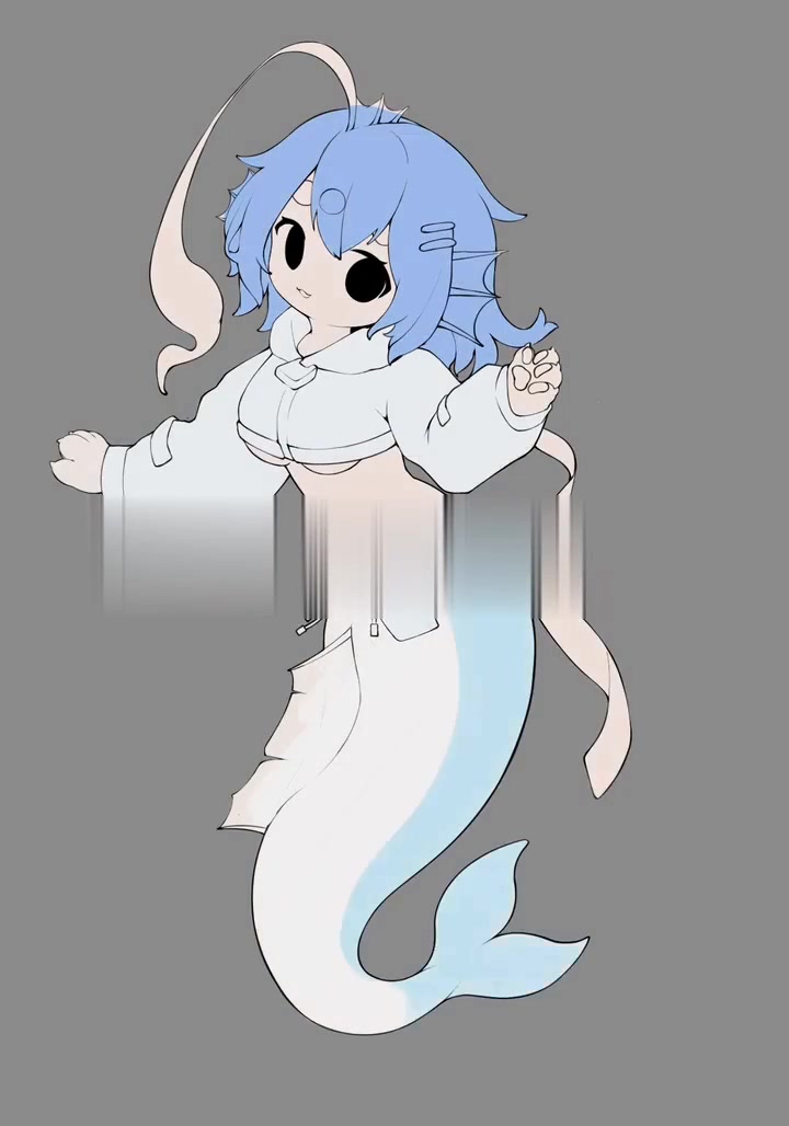 「绘画过程」很好看的深海鱼