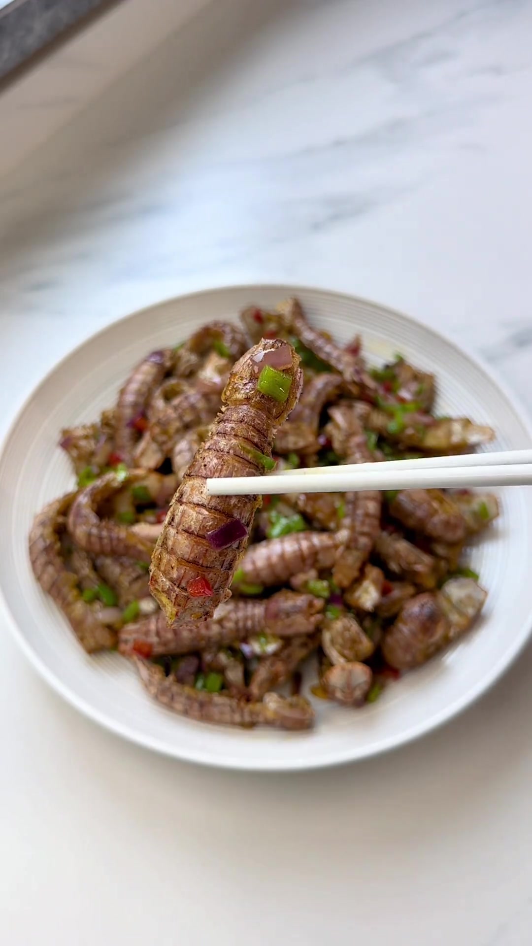 椒盐虾爬子太好吃，让人一个接一个停不下来