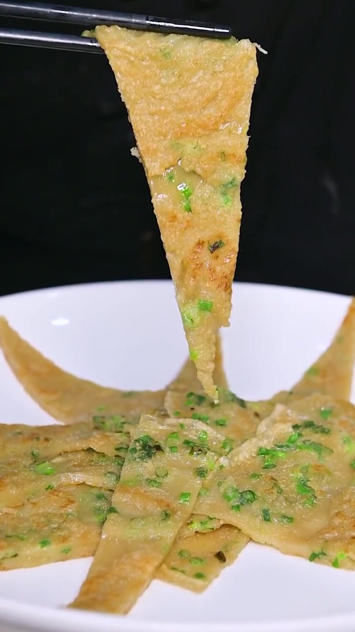 不一样的红薯粉煎蛋