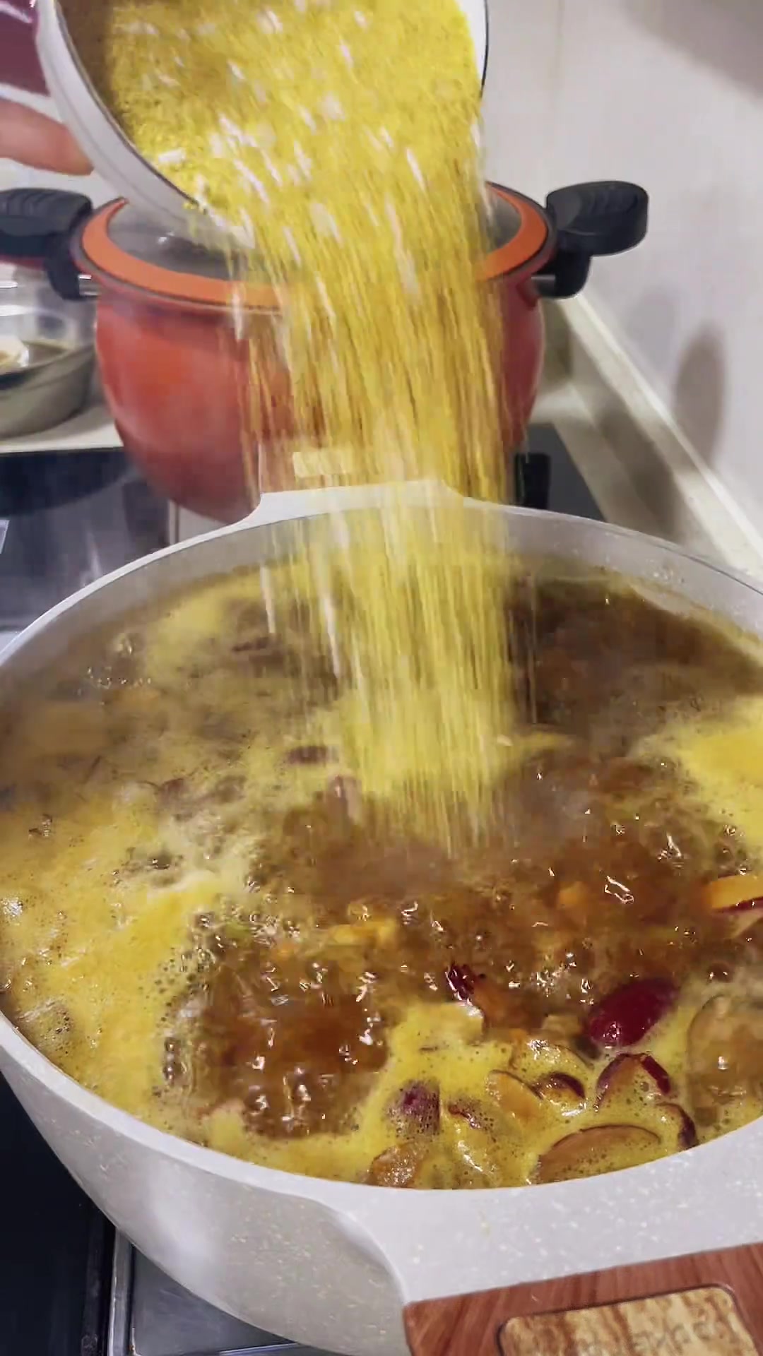 山西软米饭家常做法，软糯香甜，喜事节日才做