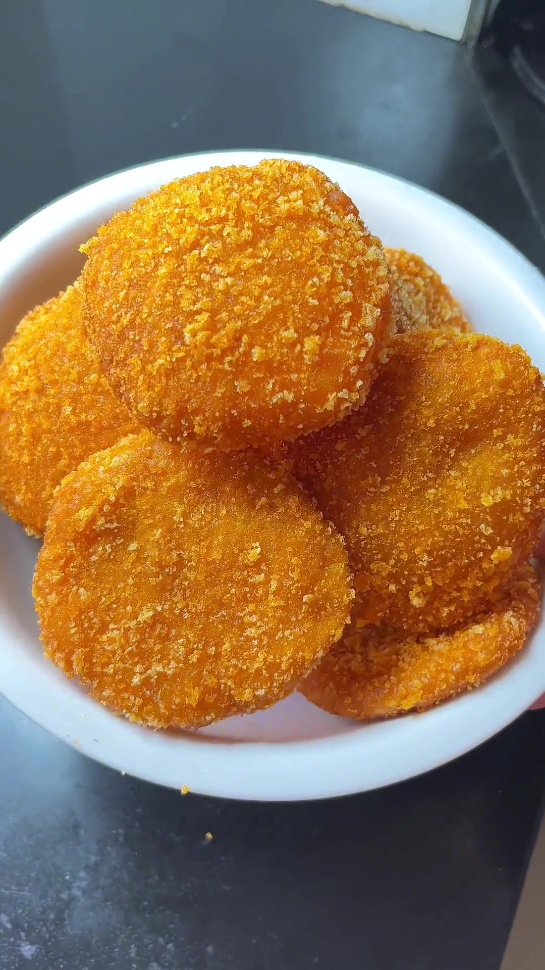 买2斤南瓜炸南瓜饼,个个空心,全家爱吃!