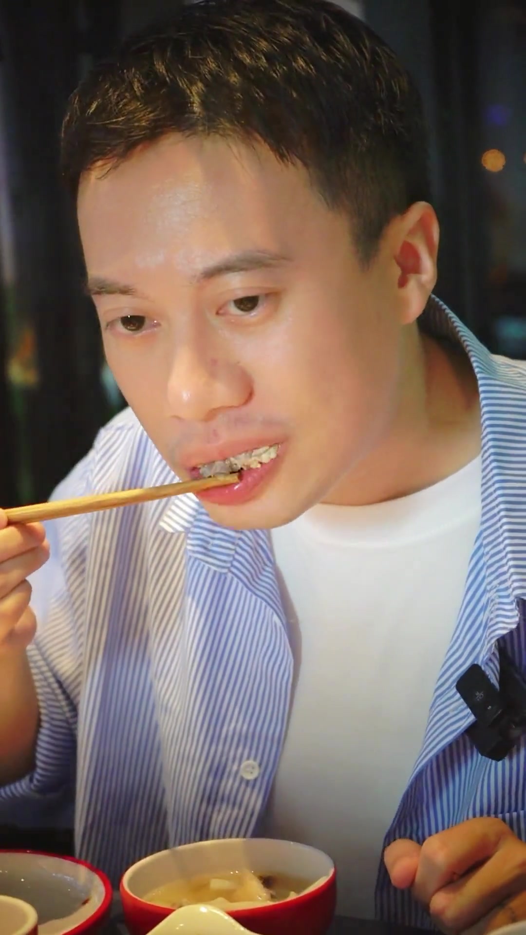 第一次吃奇妙的鱼唇!