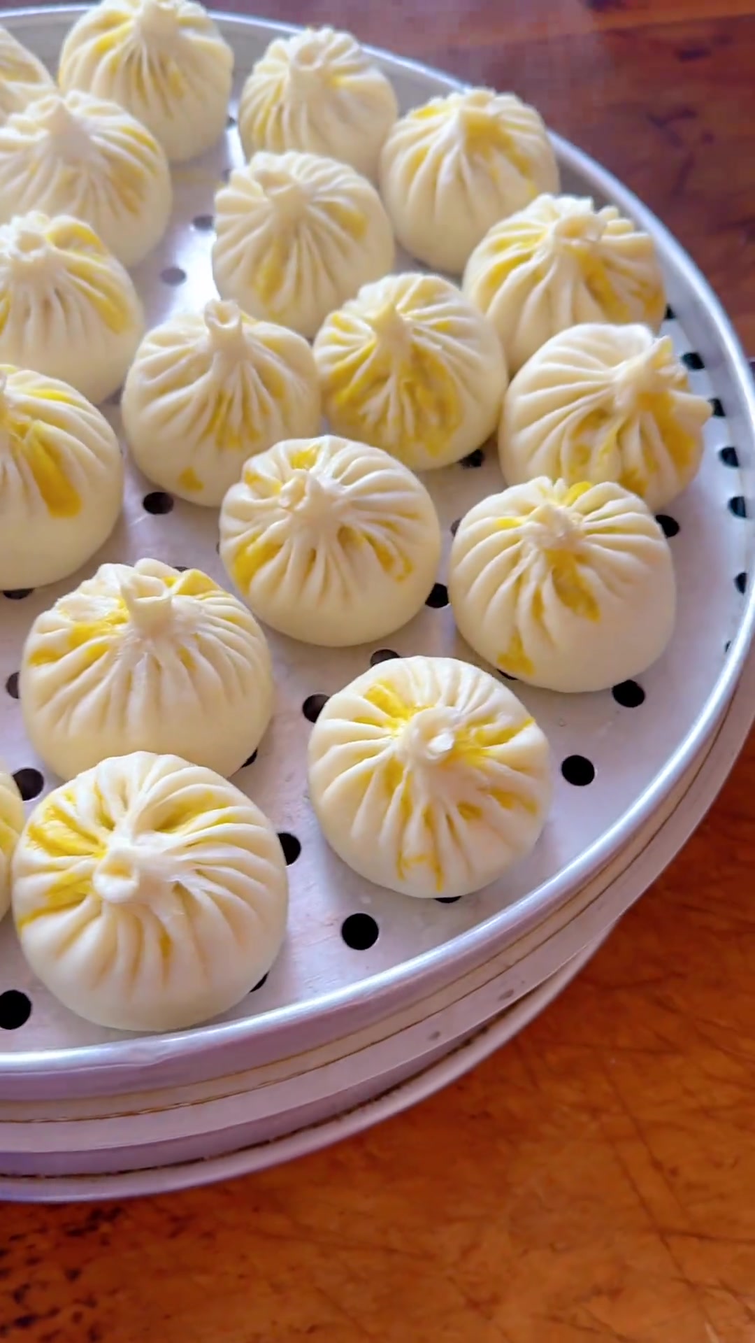 姐妹们要的包子捏法，手巧姐妹一学就会