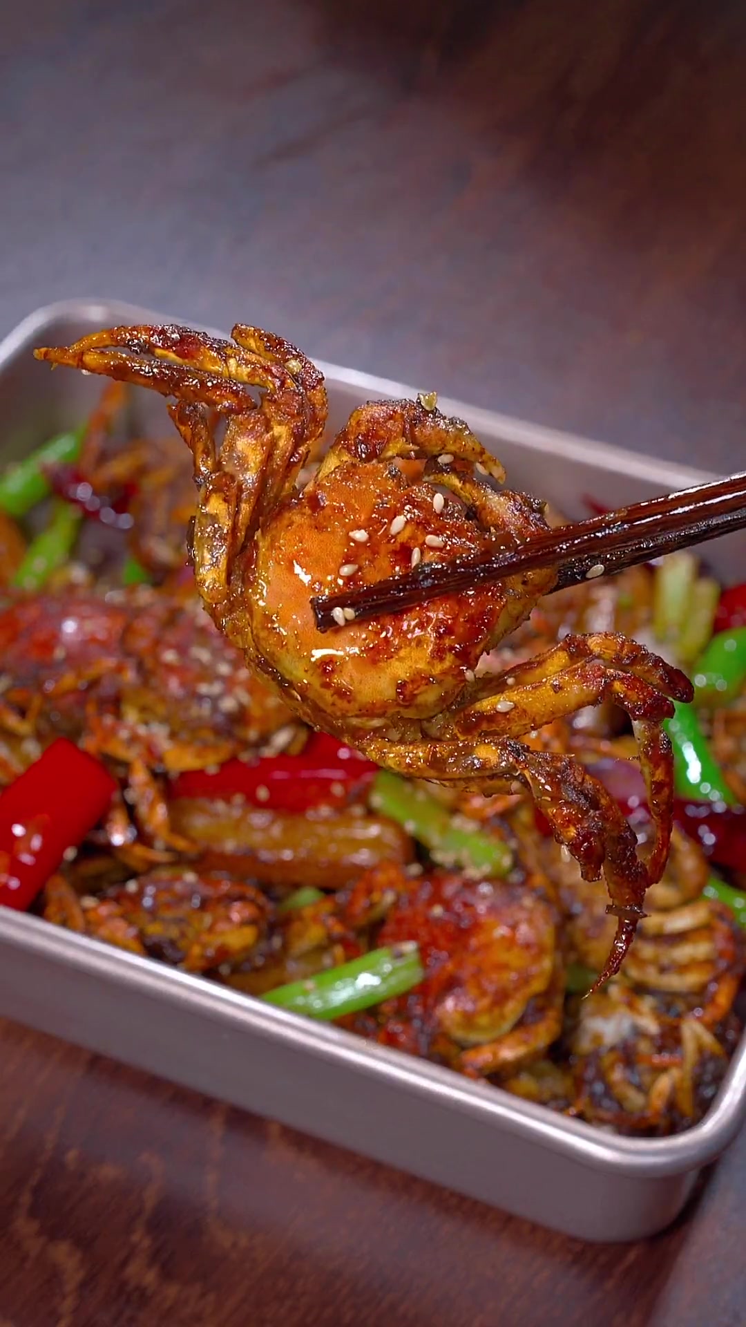 香辣蟹做法，味道超赞