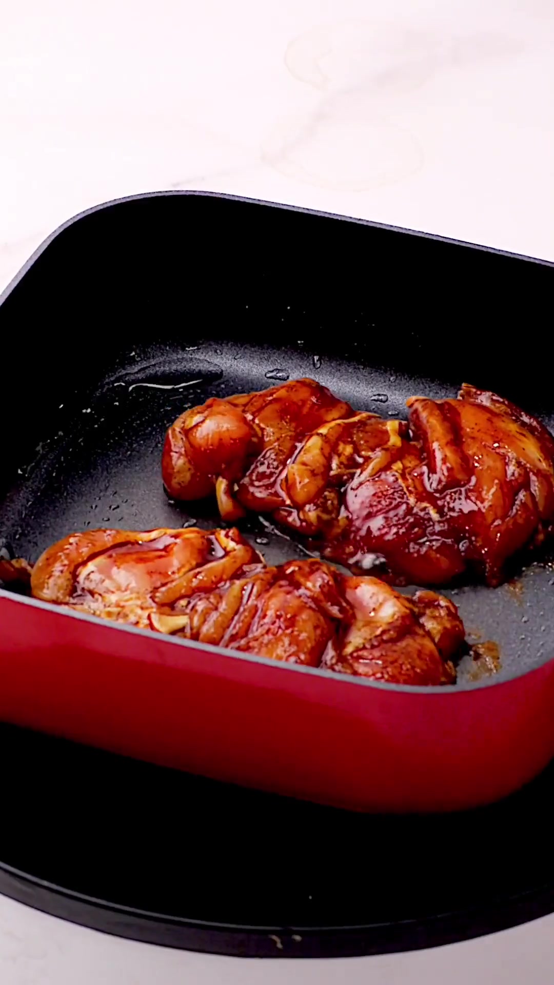 滑蛋鸡肉盖饭，真的太好吃了～