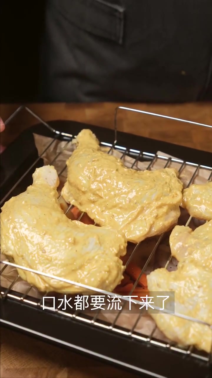 简单自制印度坦都里烤鸡Tandoori Chicken