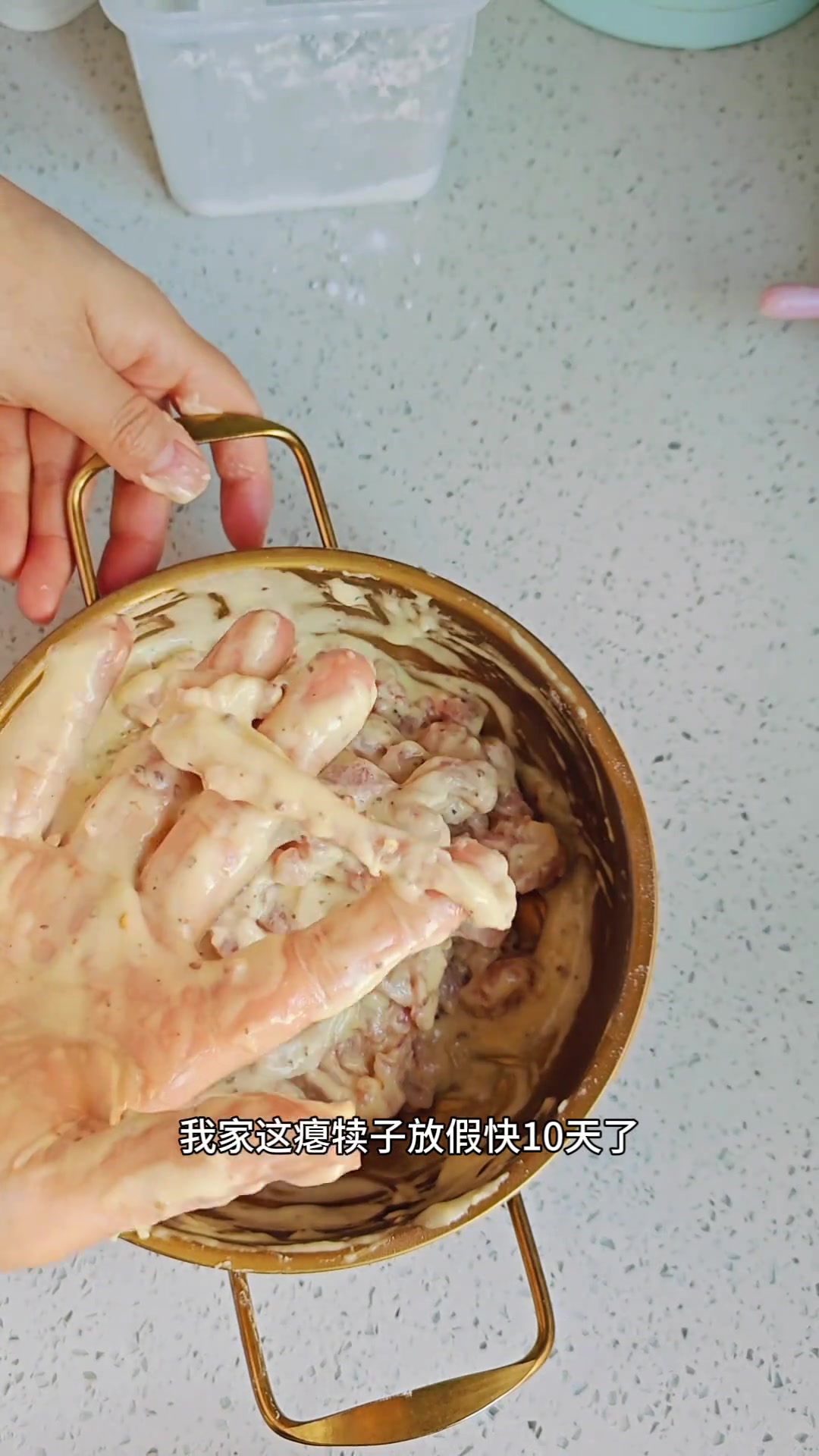 新年菜系小酥肉教程大人小孩都爱吃！