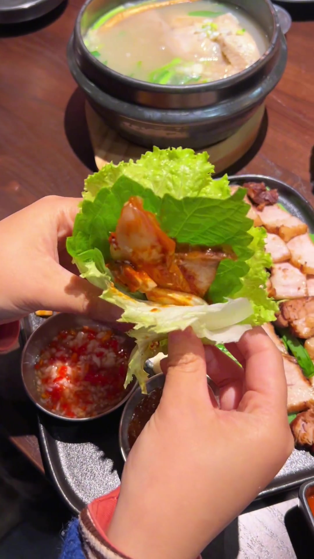 西安最好吃的韩式料理米屋,圣诞氛围感十足!