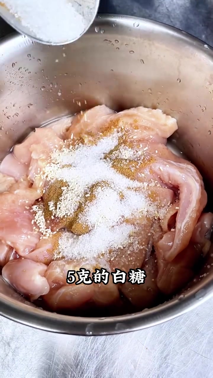 手工鸡肉串详细制作流程！