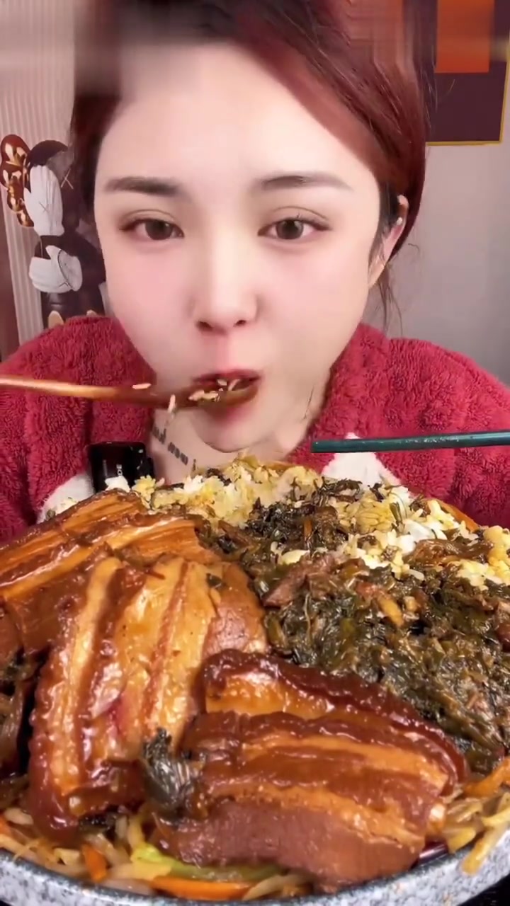 扣肉饭,梅菜扣肉饭