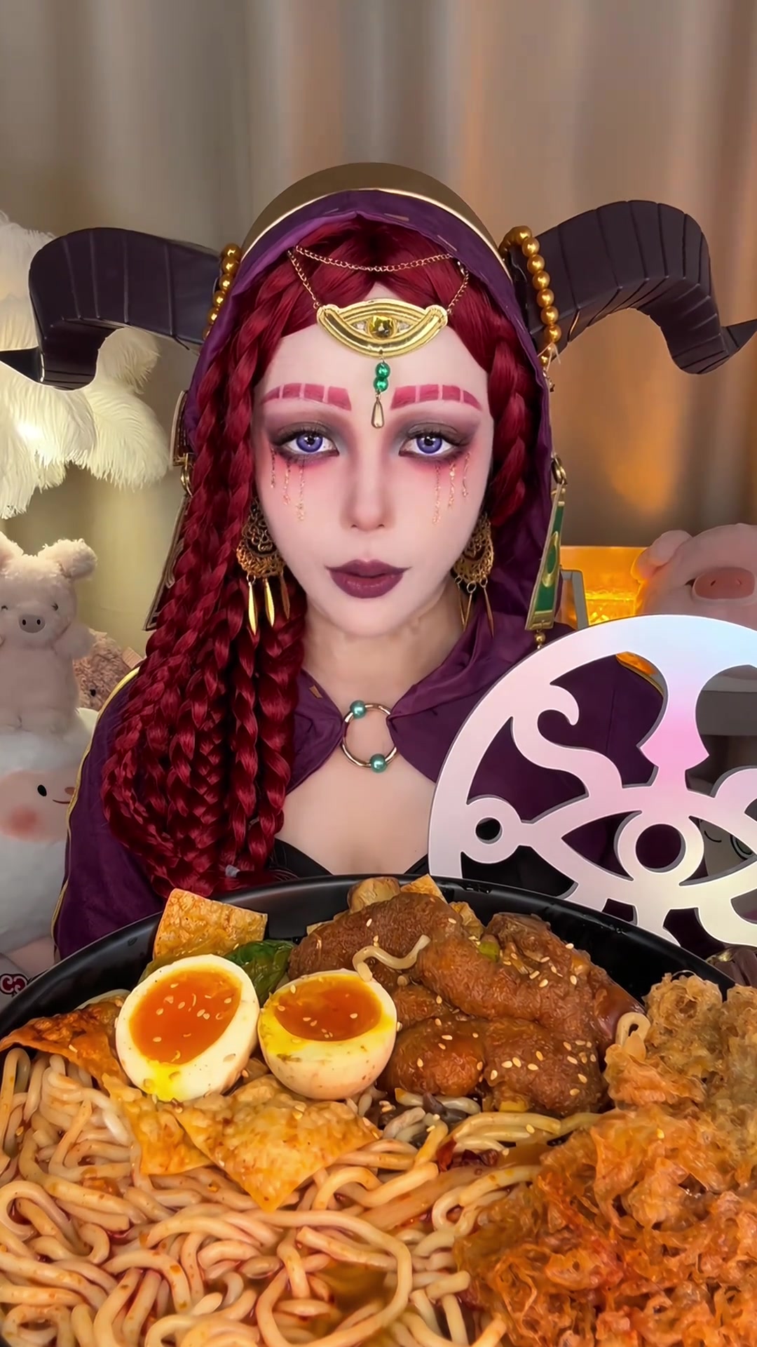 爆辣螺蛳粉虎皮猪蹄家里已经臭了三天了