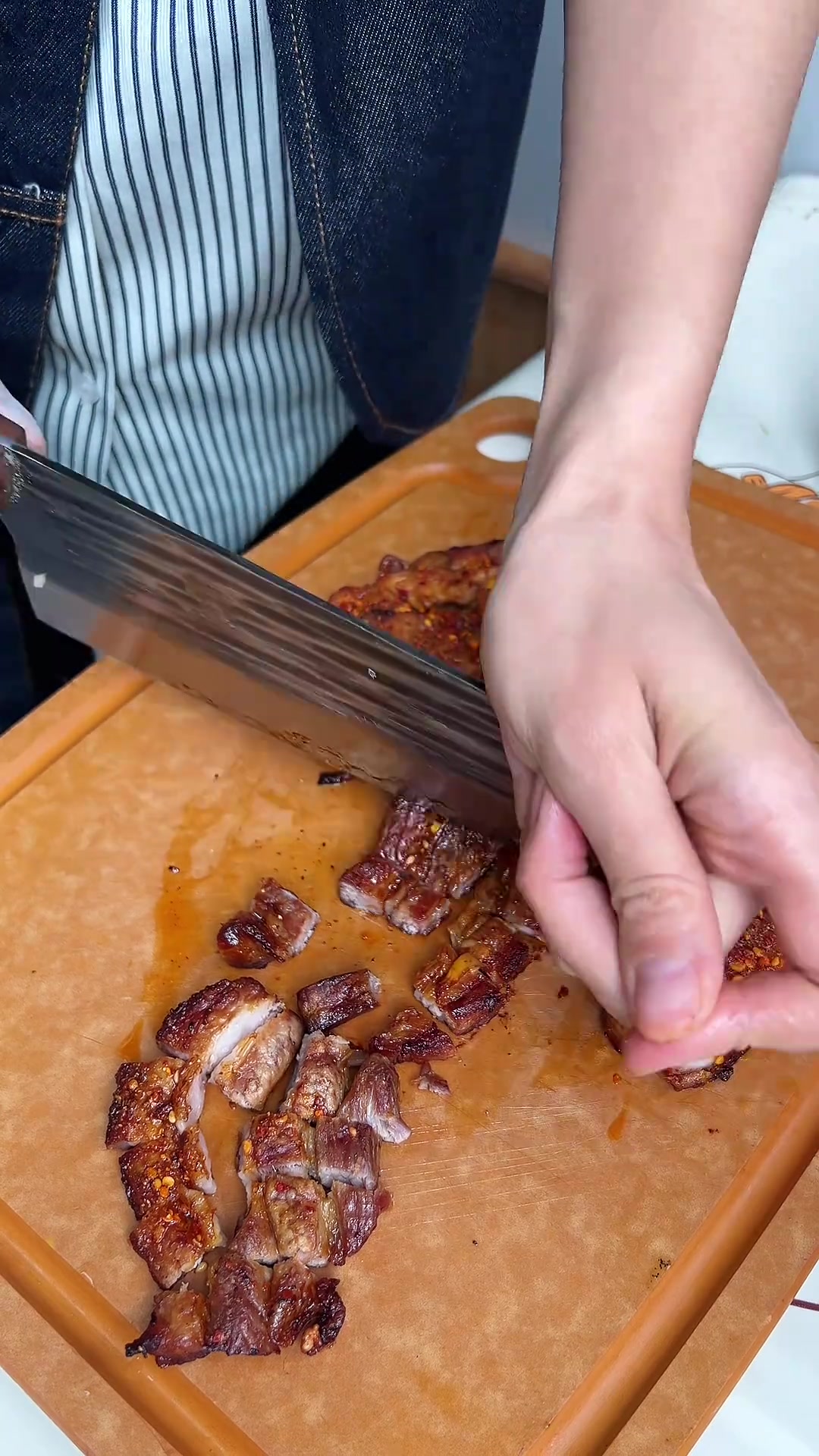 周末宅家和老公实现烤肉拌饭自由~