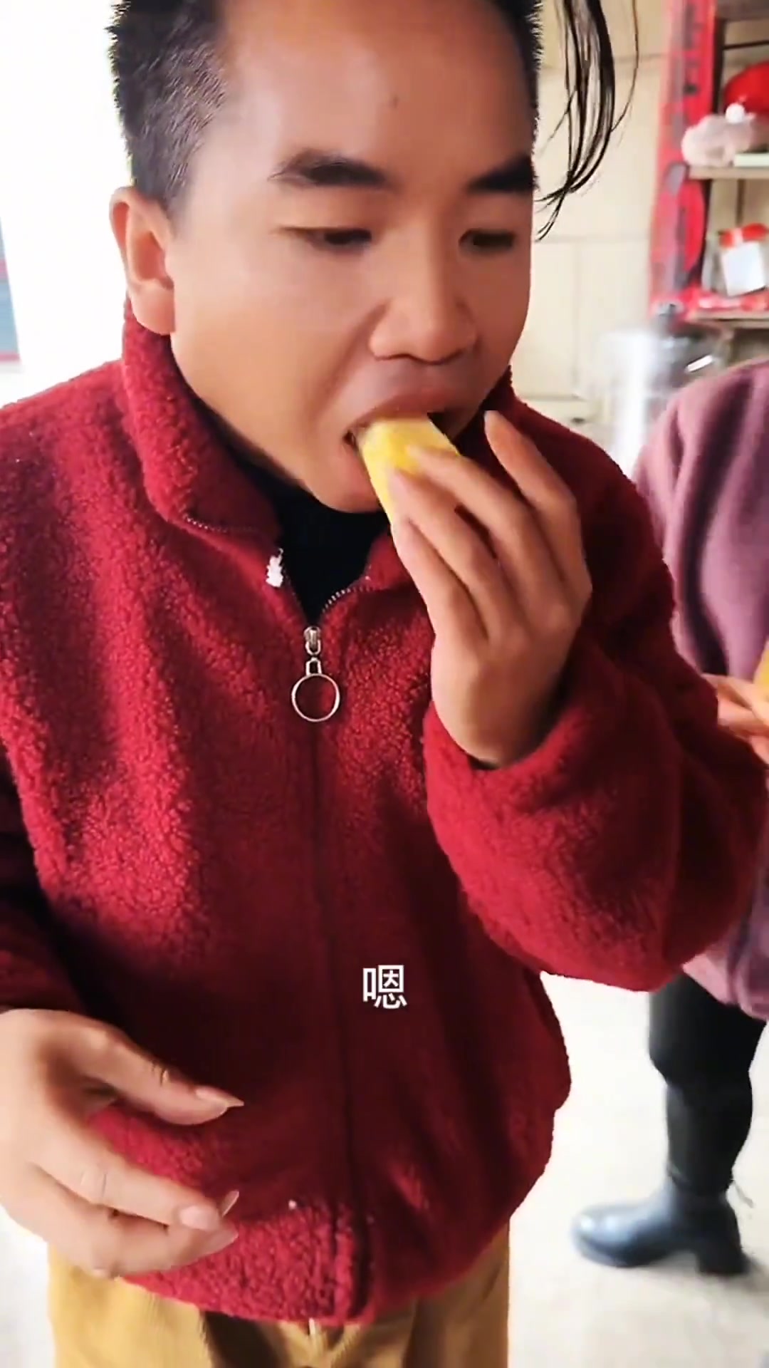 7寸黄金大蛋糕,含年糕红豆,全家共享美味