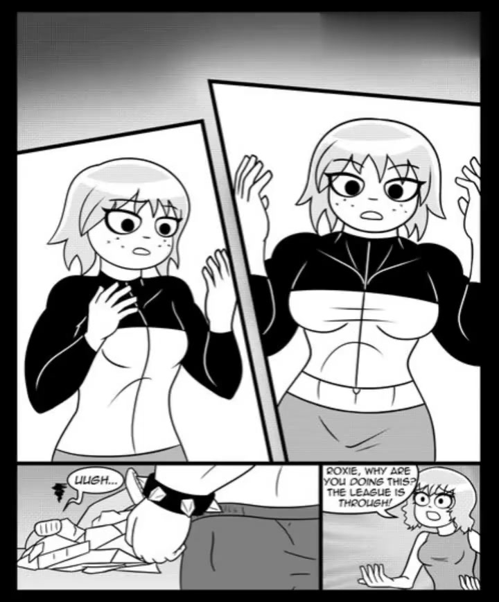 肌肉女漫画的部分