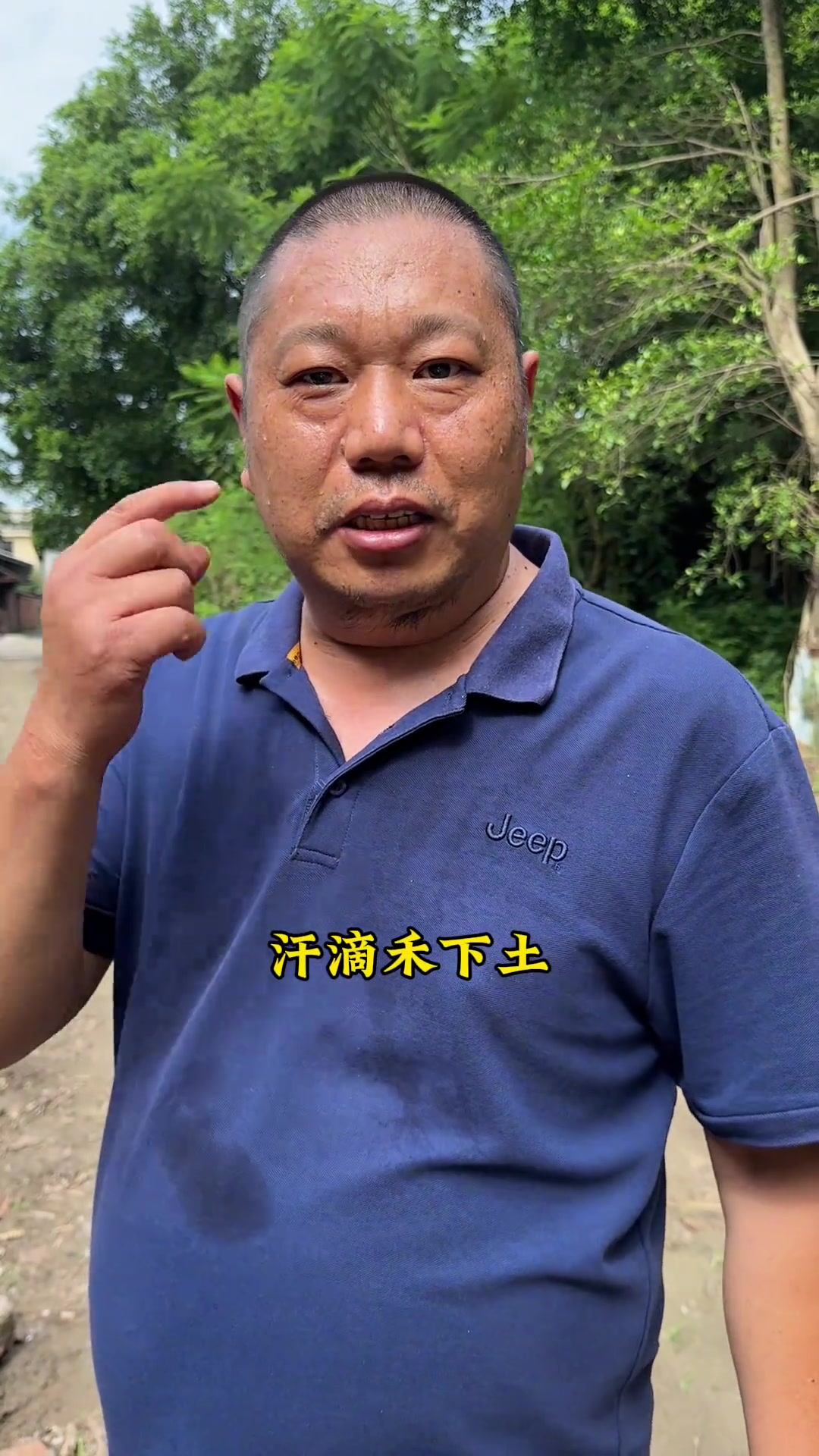 去赶场买了菜秧秧，回女婿老家种起，我和亲家分工合作，很快就种完了