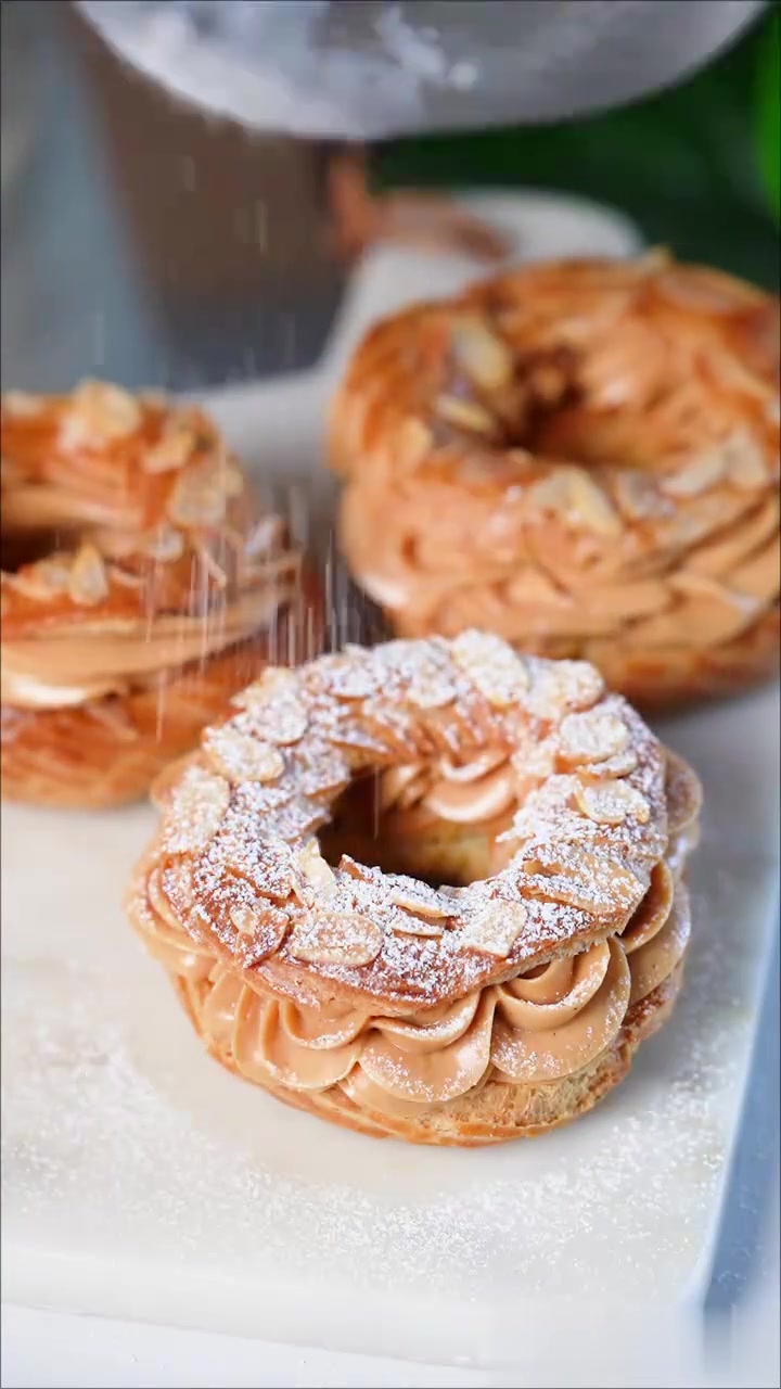 100年前的泡芙是什么样的？巴黎百年名店经典配方车轮泡芙！