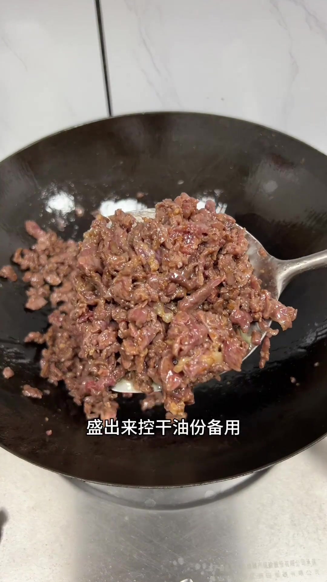 潮汕家常芥兰牛肉炒饭,牛肉嫩芥兰甜超好吃