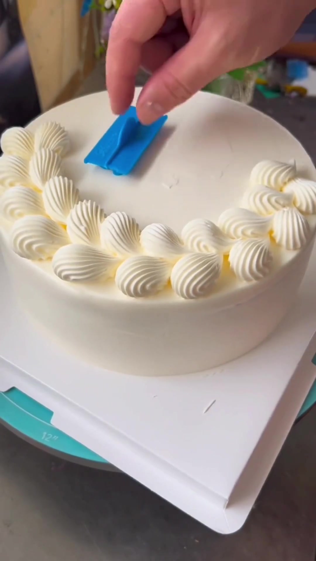 超简单蛋糕装饰教程