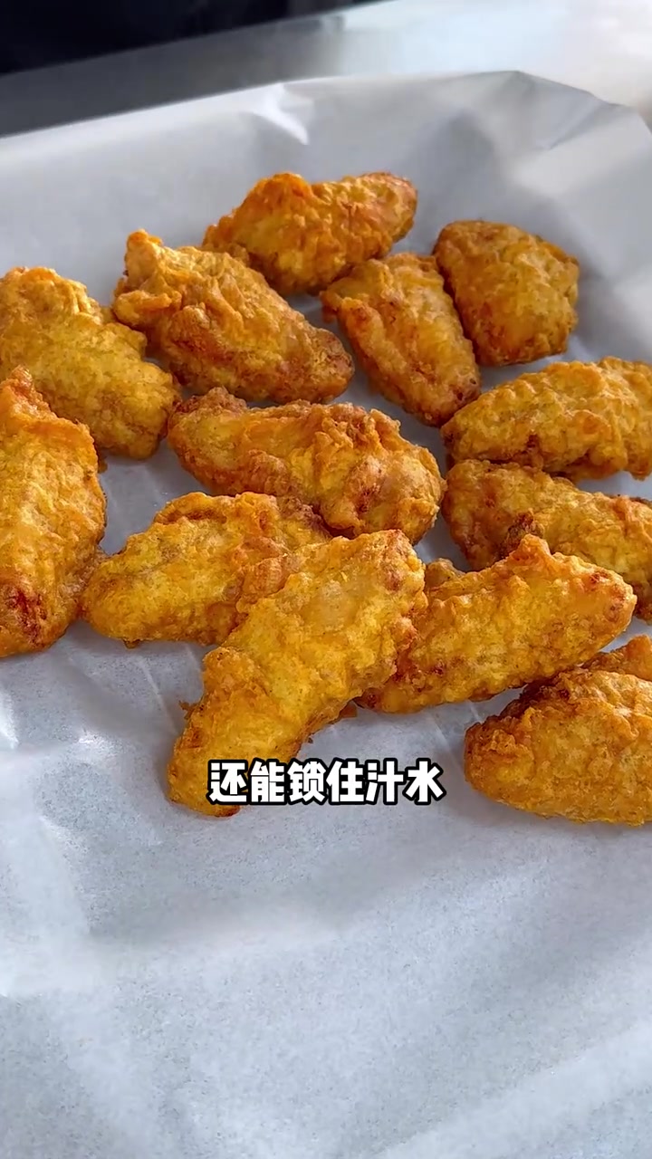 万能炸鸡糊.炸鱼炸鸡炸蔬菜水果,酥脆三天都不回软