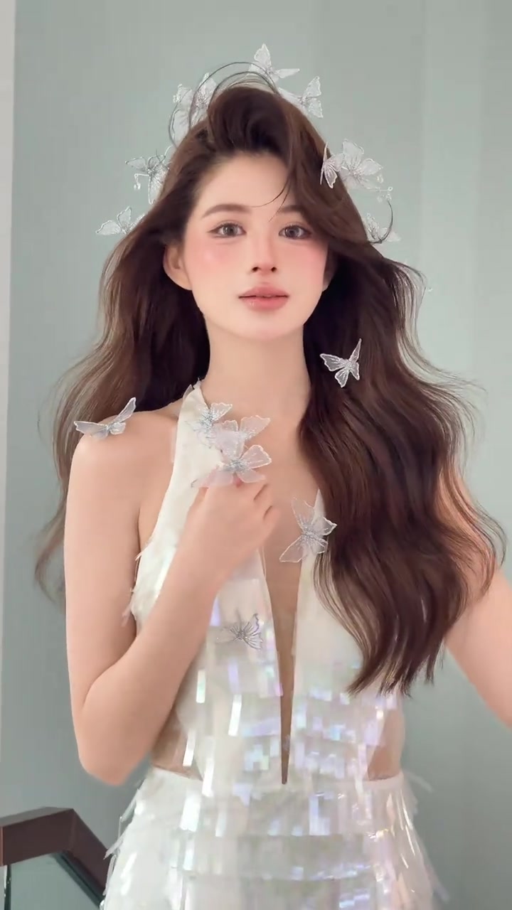 可可爱爱的人鱼烫发