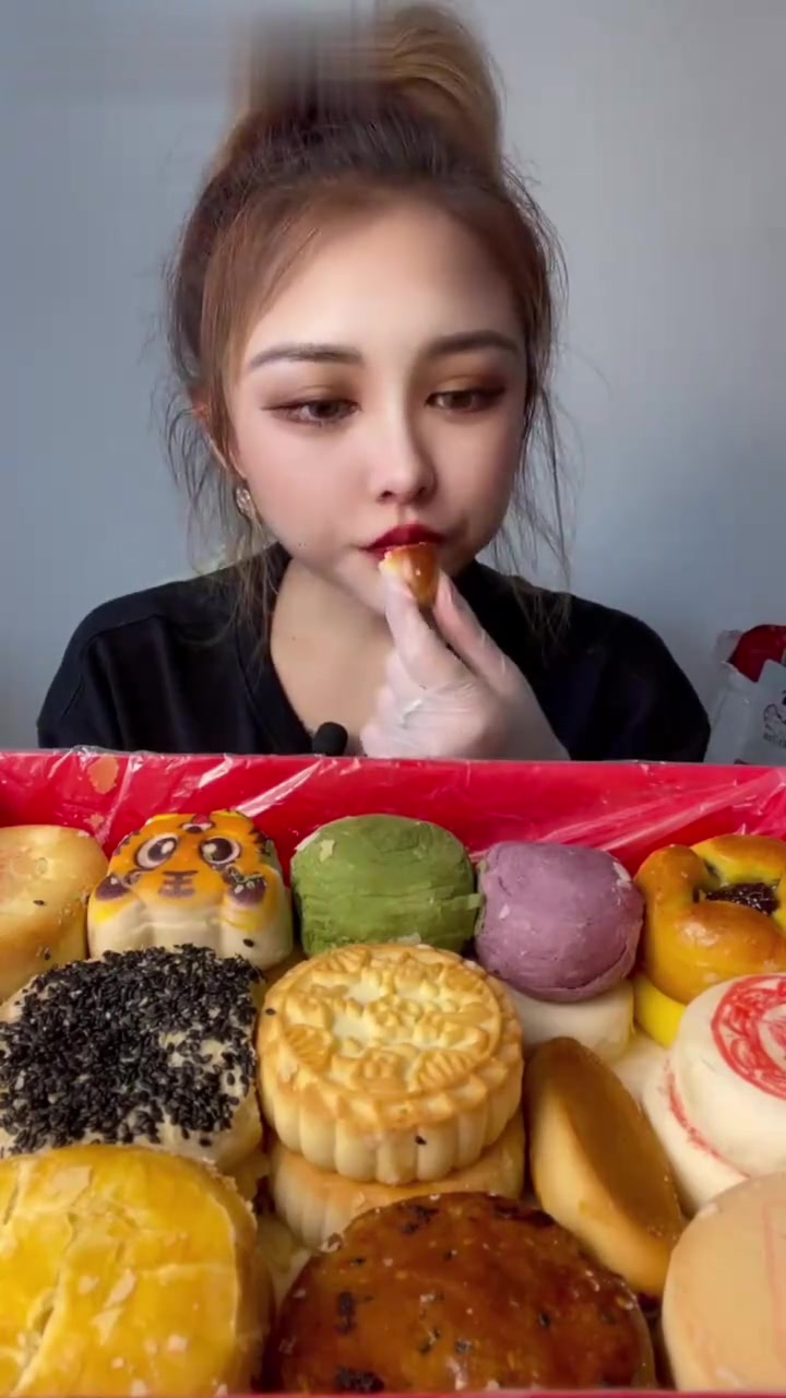 稻香村老式糕点吃播合集,超爽咀嚼助眠声控